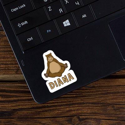 Yogi Sticker Diana Notebook Image