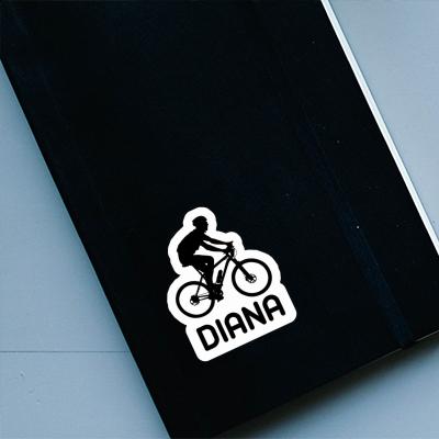 Aufkleber Diana Biker Image