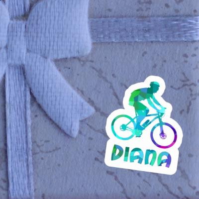 Sticker Diana Biker Notebook Image