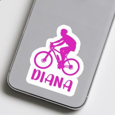 Diana Sticker Biker Notebook Image