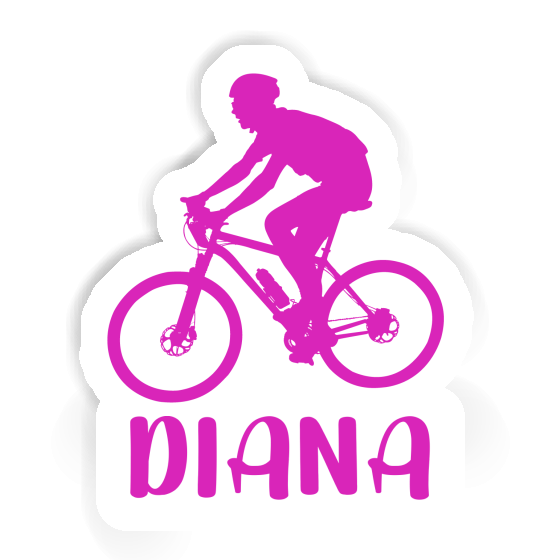 Sticker Biker Diana Notebook Image