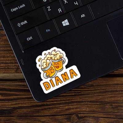 Sticker Diana Beer Gift package Image