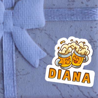 Bière Autocollant Diana Gift package Image