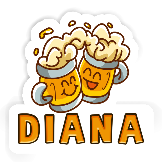 Sticker Diana Beer Gift package Image