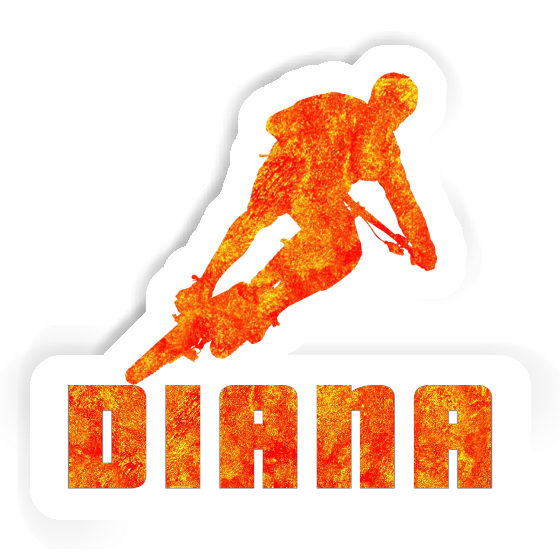 Sticker Diana Biker Notebook Image