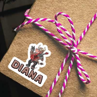 Sticker Guitarist Diana Gift package Image