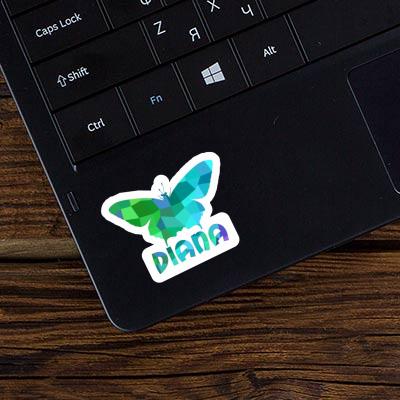 Butterfly Sticker Diana Gift package Image