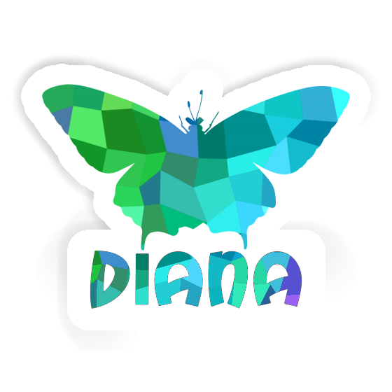 Butterfly Sticker Diana Image