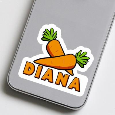 Sticker Karotte Diana Notebook Image