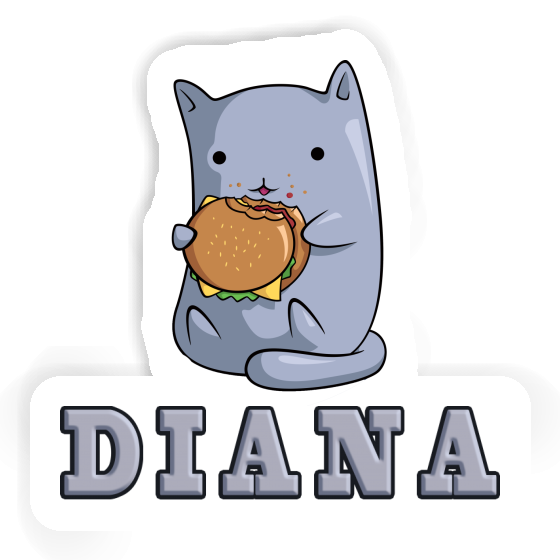 Katze Sticker Diana Image