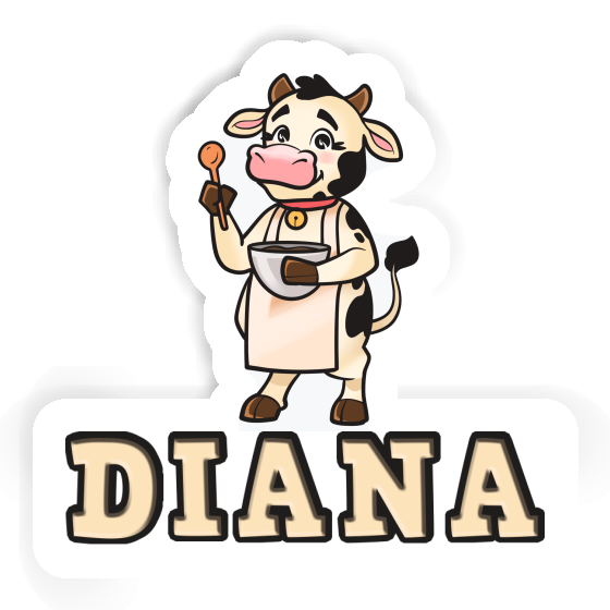 Diana Sticker Cow Image