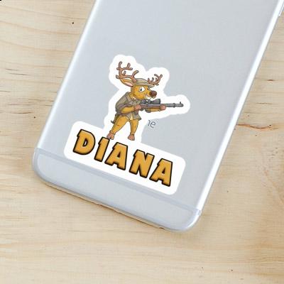 Sticker Deer Diana Notebook Image