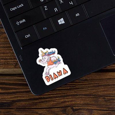 Runner Sticker Diana Laptop Image