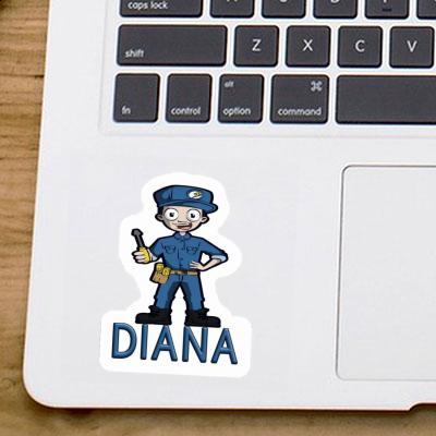 Electrician Sticker Diana Gift package Image