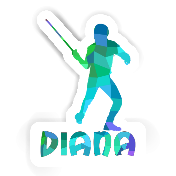 Sticker Diana Fencer Notebook Image