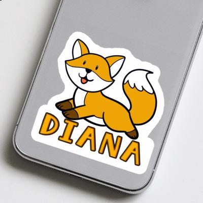 Fox Sticker Diana Image