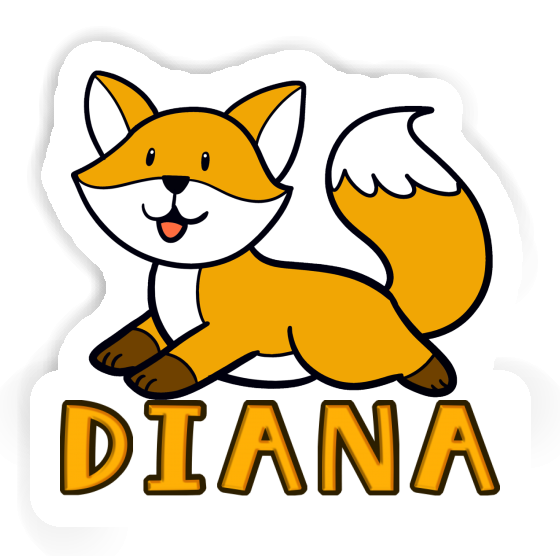 Autocollant Renard Diana Gift package Image