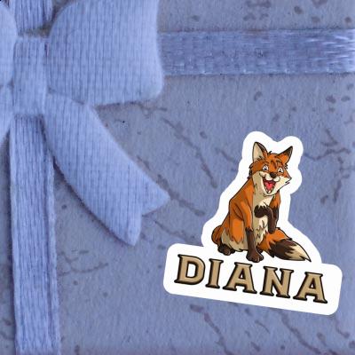 Sticker Fox Diana Laptop Image