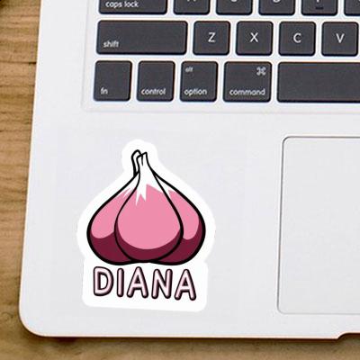 Sticker Garlic Diana Notebook Image