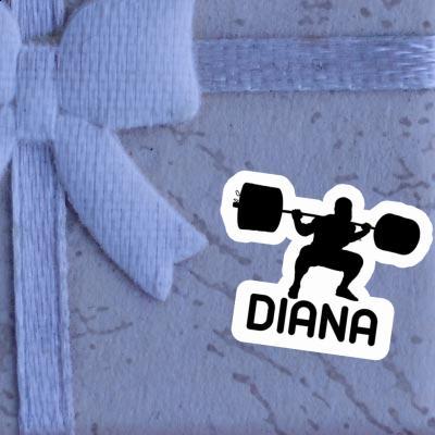 Diana Sticker Weightlifter Gift package Image