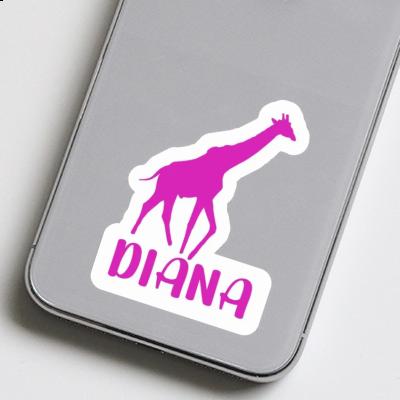 Autocollant Diana Girafe Gift package Image