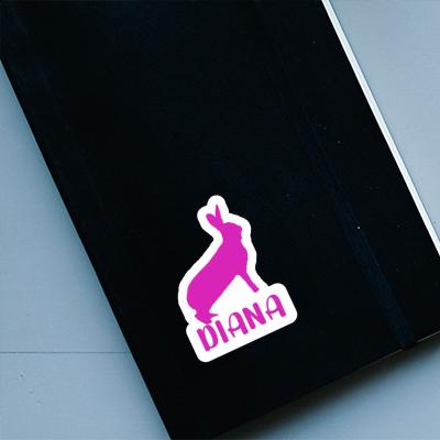 Hase Sticker Diana Image