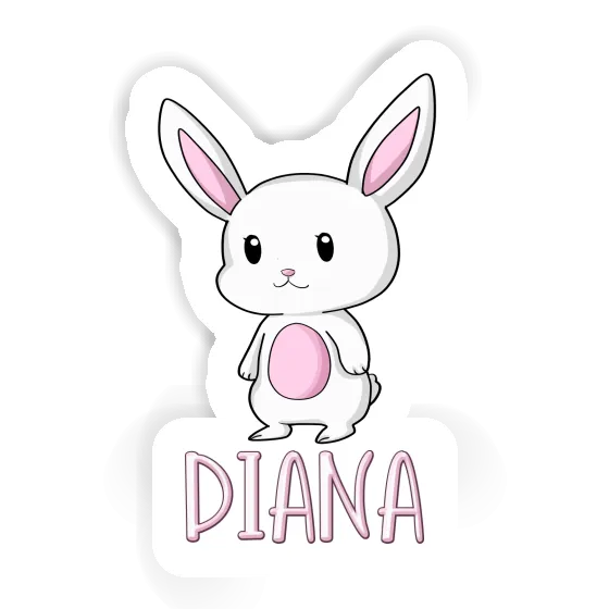 Hare Sticker Diana Image