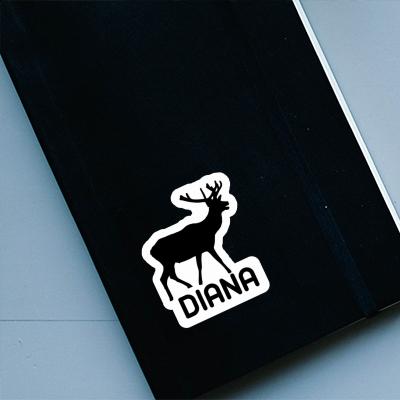 Autocollant Diana Cerf Notebook Image