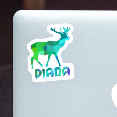 Deer Sticker Diana Gift package Image