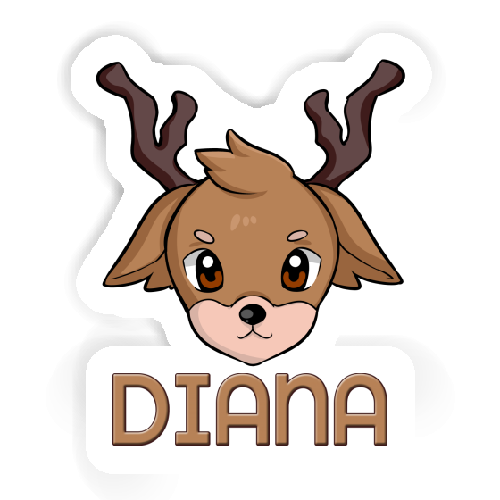 Deerhead Sticker Diana Gift package Image