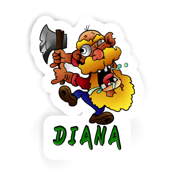 Sticker Diana Holzfäller Image