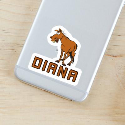 Horse Sticker Diana Notebook Image