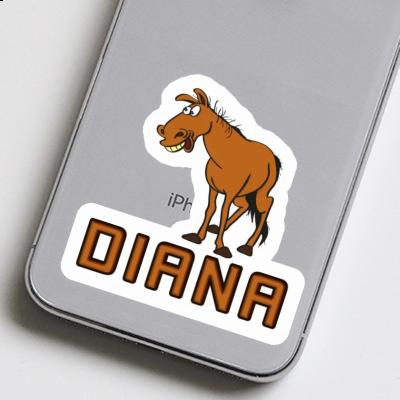 Horse Sticker Diana Image