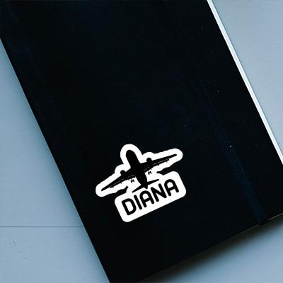 Diana Sticker Jumbo-Jet Laptop Image