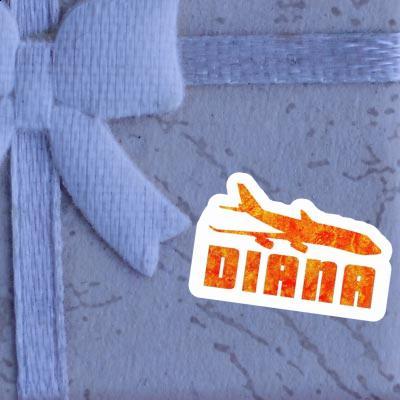 Autocollant Diana Jumbo-Jet Gift package Image