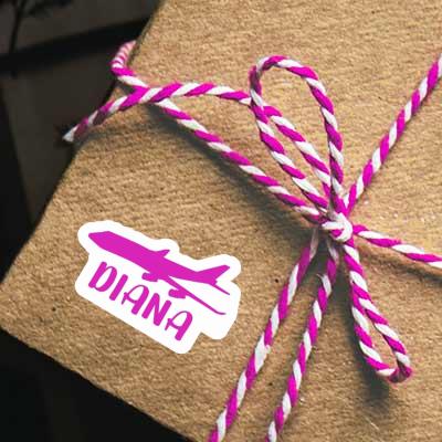 Autocollant Diana Jumbo-Jet Gift package Image