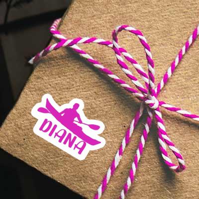 Diana Aufkleber Kajakfahrer Gift package Image