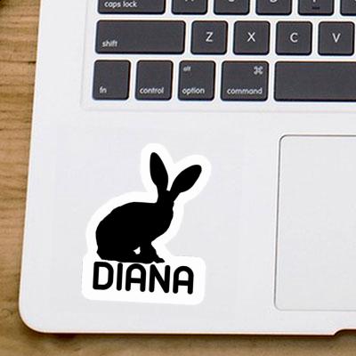 Sticker Rabbit Diana Image