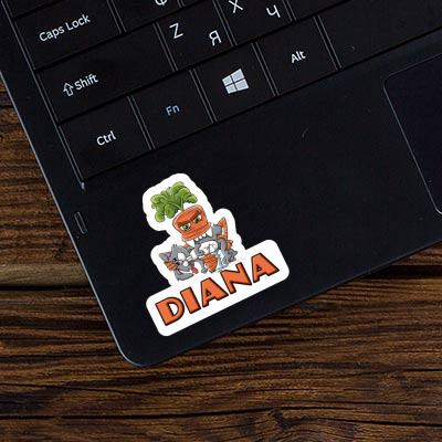 Sticker Monster-Karotte Diana Image