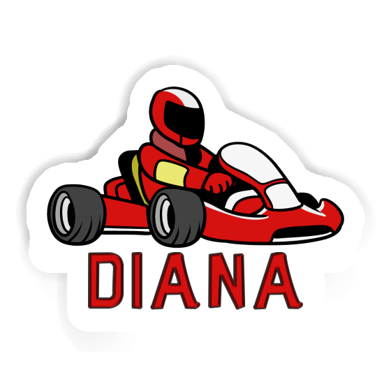 Aufkleber Diana Kart Gift package Image