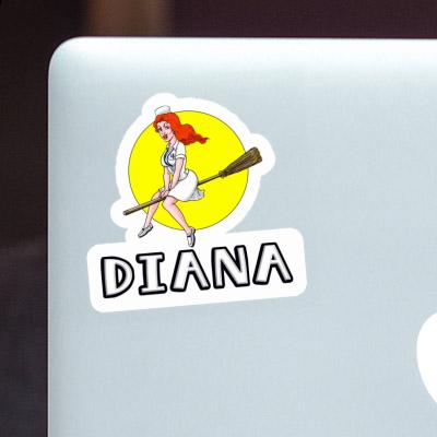 Sticker Nurse Diana Notebook Image