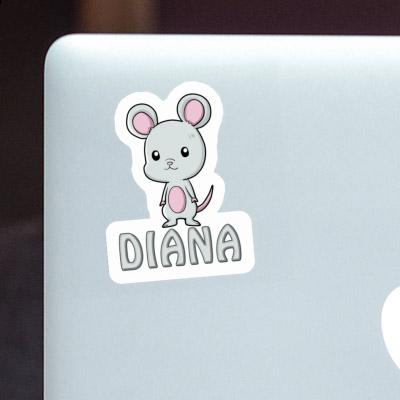 Sticker Diana Mouse Image