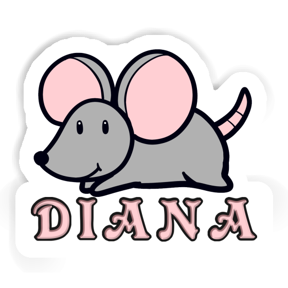 Sticker Diana Mouse Image