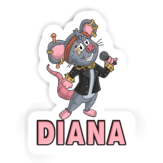 Singer Sticker Diana Laptop Image