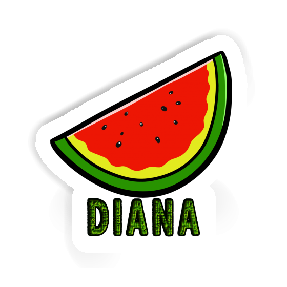 Sticker Watermelon Diana Notebook Image