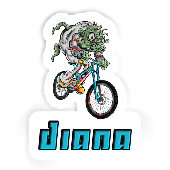 Sticker Downhill Biker Diana Gift package Image