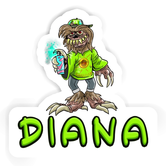 Sticker Monster Diana Gift package Image