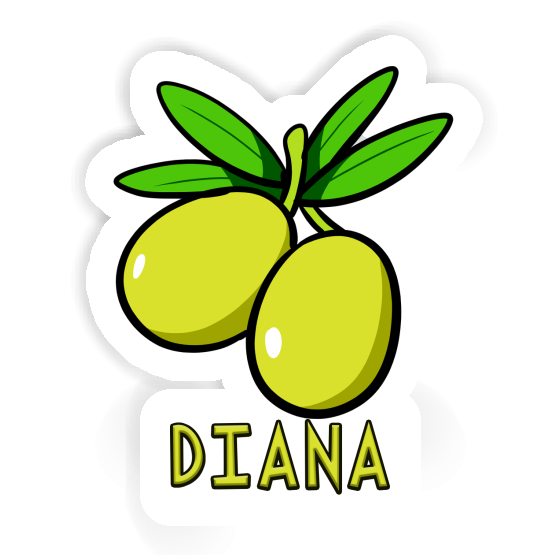 Diana Sticker Olive Gift package Image