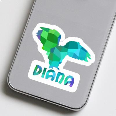 Sticker Diana Owl Gift package Image