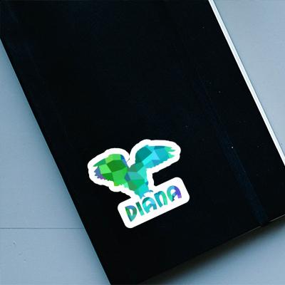 Sticker Diana Owl Image